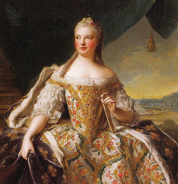 Jjean-Marc nattier Marie-Josephe de Saxe, Dauphine de France (1731-1767), dite autrfois Madame de France oil painting image